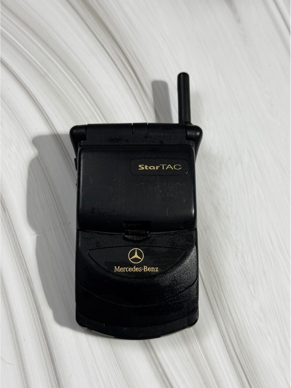 Motorola StarTAC Mercedes-Benz OEM Vintage CDMA Flip Phone Battery Untested
